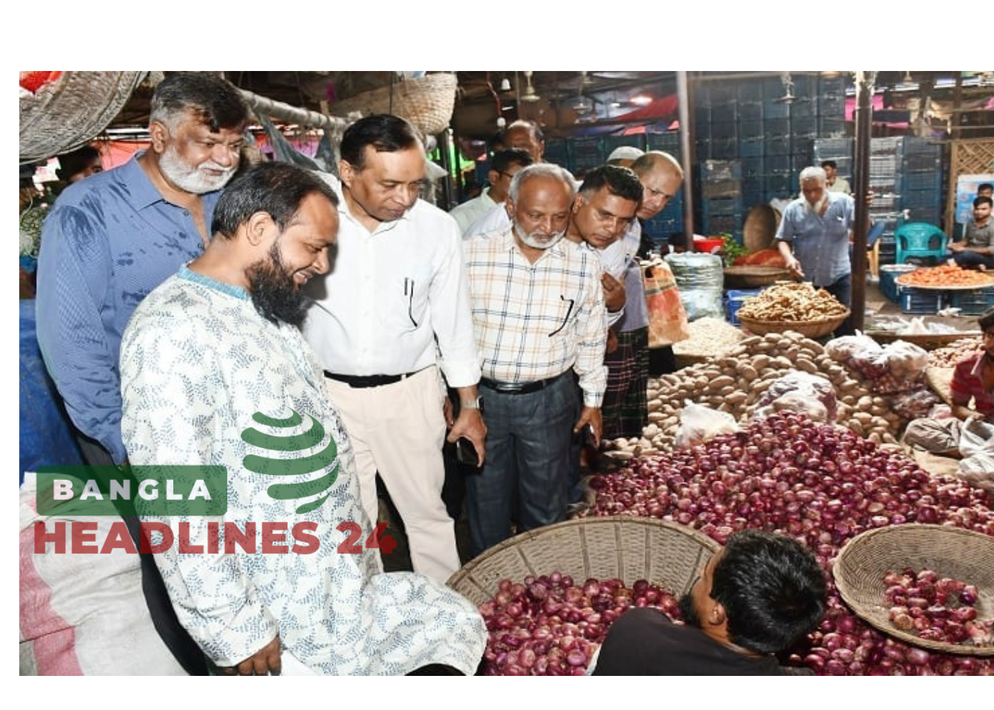 দ্রব্যমূল্য নিয়ন্ত্রণে কাঁচাবাজার পরিদর্শন করলেন এফবিসিসিআই প্রতিনিধিরা