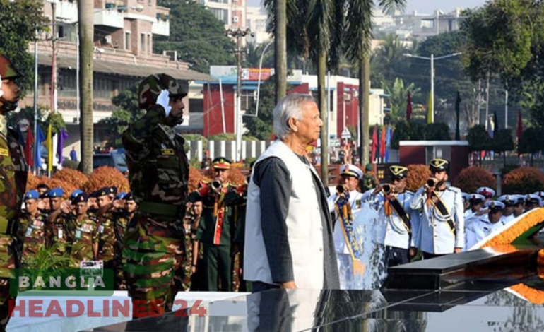 জনগণই সকল ক্ষমতার উৎস এমন বাংলাদেশ গড়তে চাই: প্রধান উপদেষ্টা